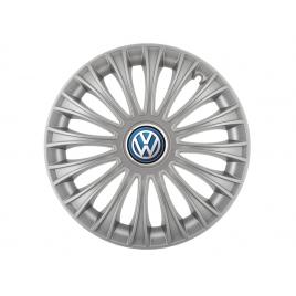 Set 4 capace roti dino cromat r15, pentru gama auto volkswagen
