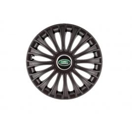 Set 4 capace roti dino negru r15, pentru gama auto land rover
