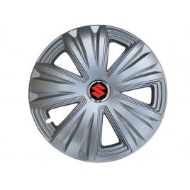 Set 4 capace roti glory gri r15 pentru gama auto suzuki