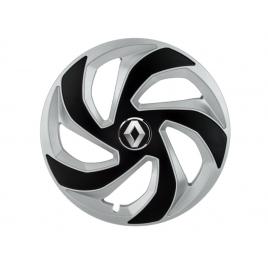 Set 4 capace roti lama dual crom r14 pentru gama auto renault