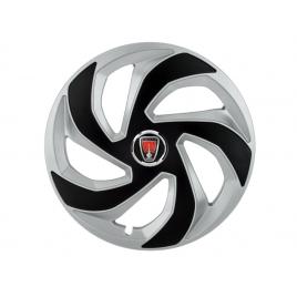 Set 4 capace roti rex gri-negru r14 pentru gama auto range rover