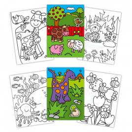Galt early activities: prima carte de colorat cu abtibilduri