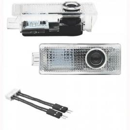 Set 2 proiectoare portiera holograma logo bmw