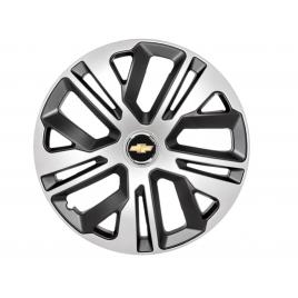 Set 4 capace roti raven gri-negru r16, pentru gama auto chevrolet