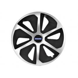 Set 4 capace roti roco gri-negrur16 pentru gama auto volvo