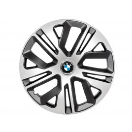 Set 4 capace roti raven gri-negru r14, pentru gama auto bmw