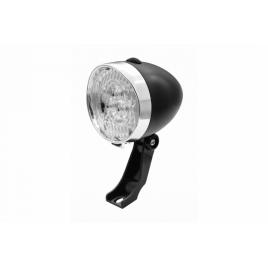 Far bicicleta retro baterii 70 mm 3 led
