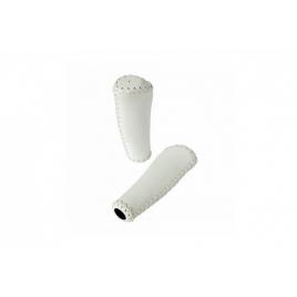 Mansoane piele-pvc, wi1164c, 135mm, alb