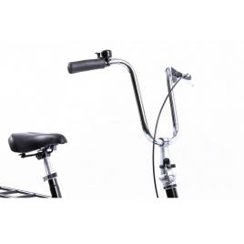 Pegas practic retro 20'' otel 1s negru