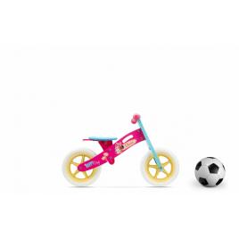 Wooden balance bike seven minnie roz blu
