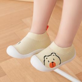 Mocasini galbeni - teddy (marime disponibila: marimea 24)