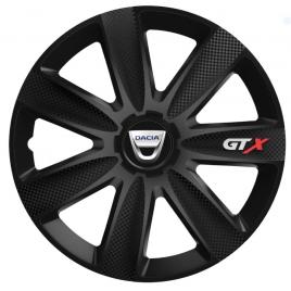 Set 4 capace autohelix msa® gtx carbon black dacia, r14