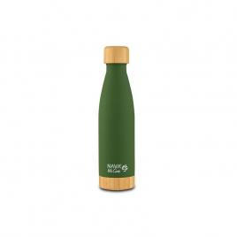 Sticla termoizolanta bambus calatorii nava 500 ml verde,