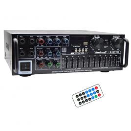 Amplificator karaoke gf999, bt, sd card, eq, mp3