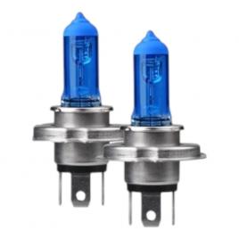 Set 2 becuri auto h4/9003, halogen, 120/110w, 12v, 2 faze, 6000k