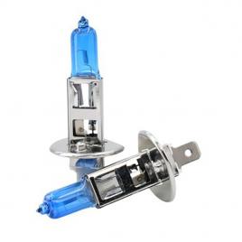 Set 2 becuri auto halogen h1, efect xenon, 110w/set, 12v