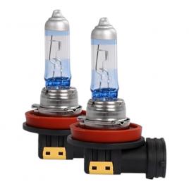 Set 2 becuri auto halogen h8, 70w/set, 12v,  3500k