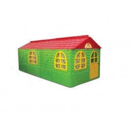Casuta de joaca mykids green/red big