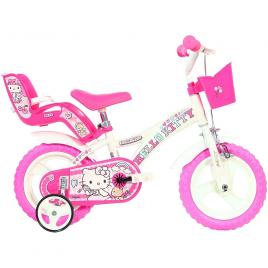 Bicicleta fete dino bikes 12 inch hello kitty