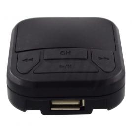 Modulator fm auto cu telecomanda, usb, cablu aux