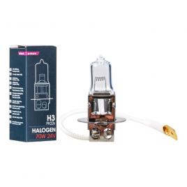 Set 2 becuri auto halogen h3, 24v, 140w/set, 3500k