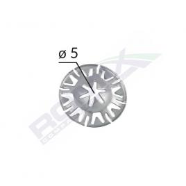 Clema fixare protectie motor pentru vw, audi 5mm set 10 buc