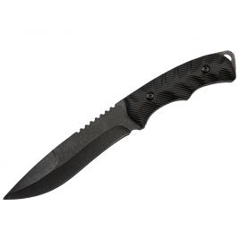 Cutit de vanatoare ideallstore®, redemption assault, 25.5 cm, negru, teaca inclusa