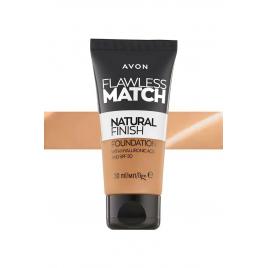Fond de ten flawless match natural finish 120 n (porcelain) – machiaj perfect,
