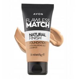 Fond de ten flawless match natural finish 220 g (light nude) – machiaj perfect,