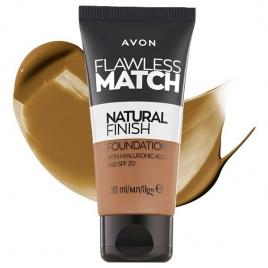 Fond de ten flawless match natural finish 420g (caramel) – machiaj perfect,