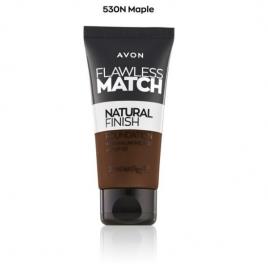 Fond de ten flawless match natural finish 530n (maple) – machiaj perfect,