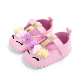 Pantofiori fetite - ochisori (marime disponibila: 6-9 luni (marimea 19