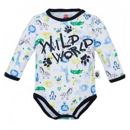 Body cu animalute - colectia wild world (marime disponibila: 3 luni)