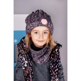 Caciulita imblanita pentru fetite - pure magic (marime disponibila: 3-4 ani)