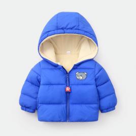 Geaca albastra pentru baietei - teddy (marime disponibila: 5 ani)