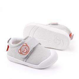 Pantofi sport gri pentru fetite - teddy (marime disponibila: marimea 24)