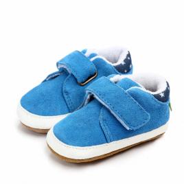 Pantofiori bebelusi din piele naturala (marime disponibila: 12-18 luni (marimea