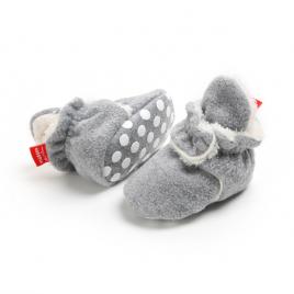 Botosei gri plusati imblaniti (marime disponibila: 3-6 luni (marimea 18