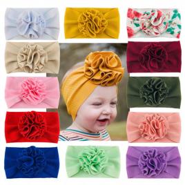 Bentita lata cu floare in diverse culori (marime disponibila: 6-12 luni