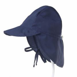 Palariuta bleumarine cu protectie uv upf50+ (marimi palarii - sepci: 12-18 luni)