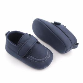 Pantofi eleganti bleumarine cu bareta (marime disponibila: 6-9 luni (marimea 19