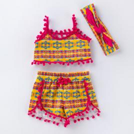 Costumas de vara pentru fetite - summer (marime disponibila: 12-18 luni
