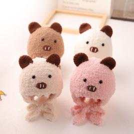 Caciulita pentru bebelusi - teddy (marime disponibila: 6-9 luni (marimea 19