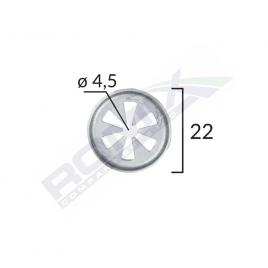 Clema fixare elemente exterior pentru vw, skoda, audi, ford, seat 4.5x22mm set