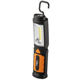 Lampa de lucru 3w 300lm alimentare 3xaa neo tools 99-042