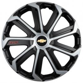 Set 4 capace roti pentru chevrolet, model evo, r16, chevrolet