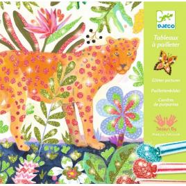 Atelier creativ cu sclipici tropico