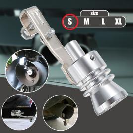 Fluier din aluminiu pentru toba marime s, compatibil cu motoare intre 1000