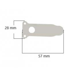 Placa supapa cap compresor 28x57 mm ch005