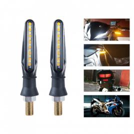 Set 2 lampi semnalizare moto secventiala, cu 2 functii, pozitie si semnalizare,